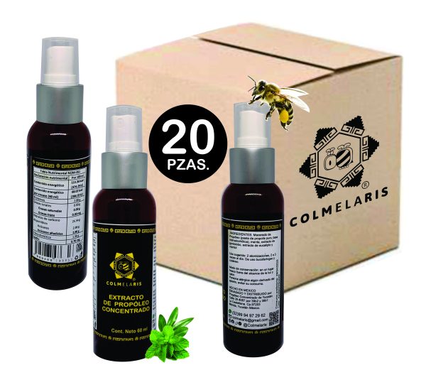 Caja 20Pzas. EXTRACTO DE PROPOLEO CONCENTRADO COLMELARIS