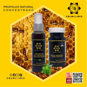 Set Clásico Extracto + Jarabe de Propóleo Concentrado Colmelaris® | 2 Piezas