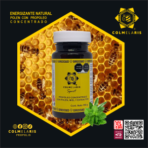 POLEN CON PROPOLEO CONCENTRADO COLMELARIS 1pz (Energizante natural)